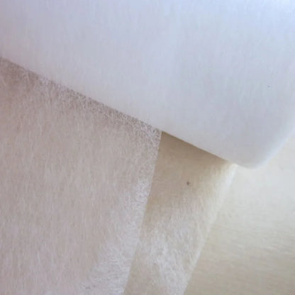 44" Wide Double-Sided Iron-On Interlining – Non-Woven Fusible Adhesive Web for Fabric Bonding & Sewing | CP1011