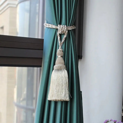 Tassel Curtain Tiebacks, 2-Piece Set | CB1005
