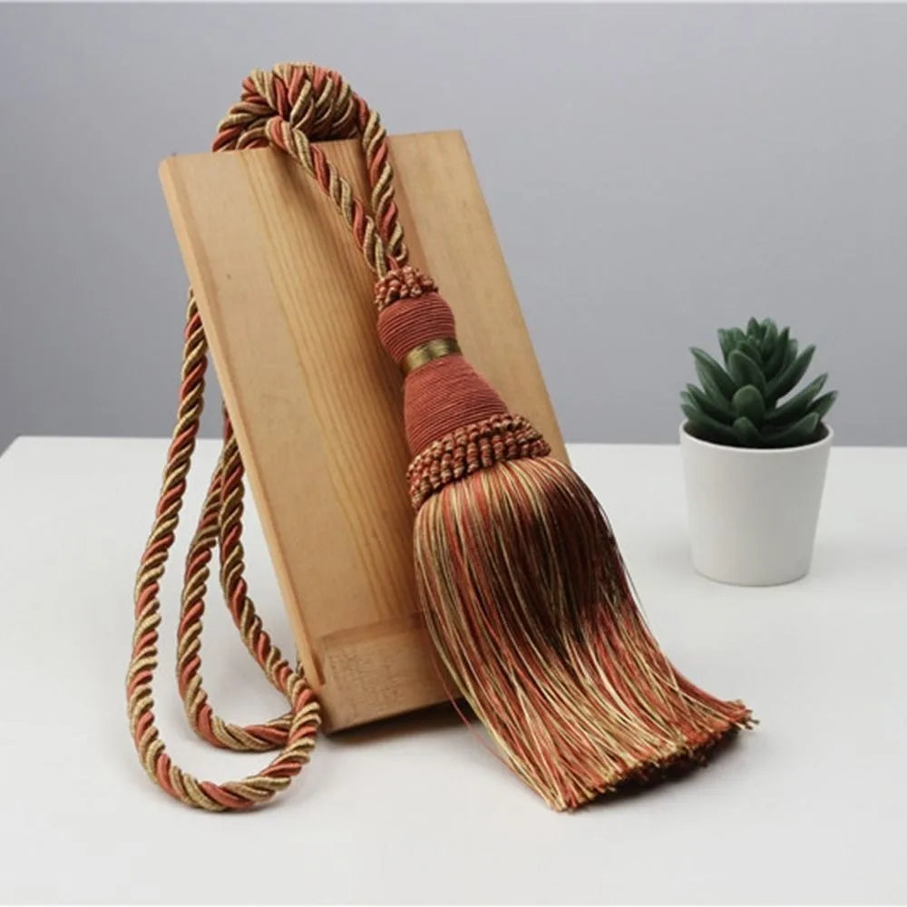Tassel Curtain Tiebacks, 2-Piece Set | CB1005
