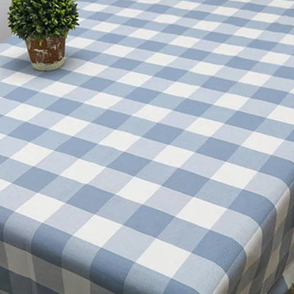 Premium Yarn-Dyed Cotton Linen Blend Classic Buffalo Check, Gingham & Ticking Stripe Fabric, CA1005