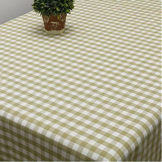 Premium Yarn-Dyed Cotton Linen Blend Classic Buffalo Check, Gingham & Ticking Stripe Fabric, CA1005