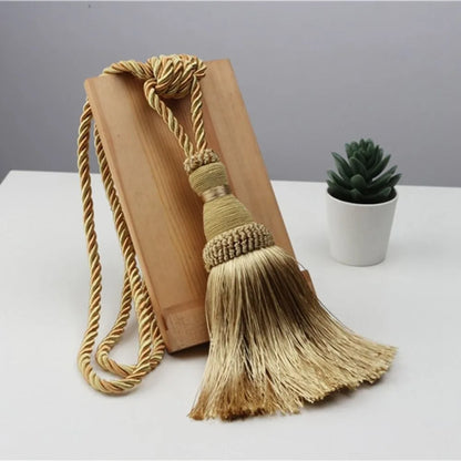 Tassel Curtain Tiebacks, 2-Piece Set | CB1005