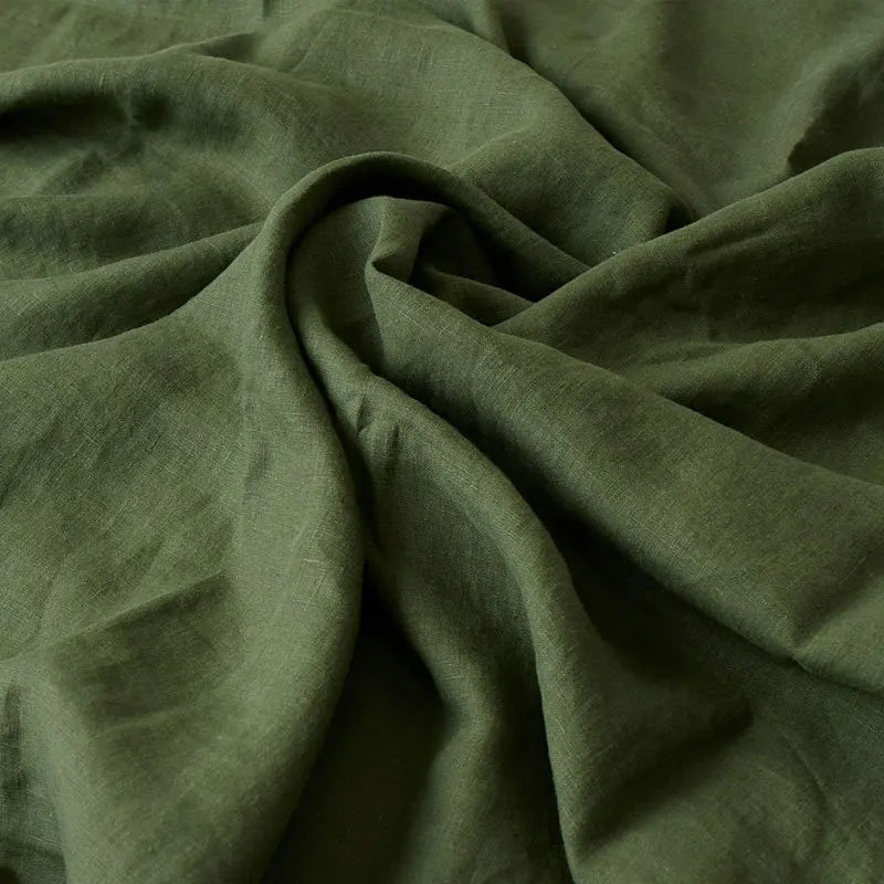 100% Premium French Linen Fabric By The Yard, 110"Width, CA1011