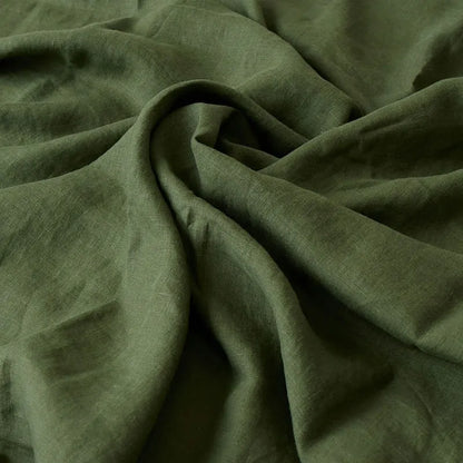 100% Premium French Linen Fabric By The Yard, 110"Width, CA1011