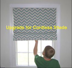 Upgrade cordless roman shade, Child & Pet safety system