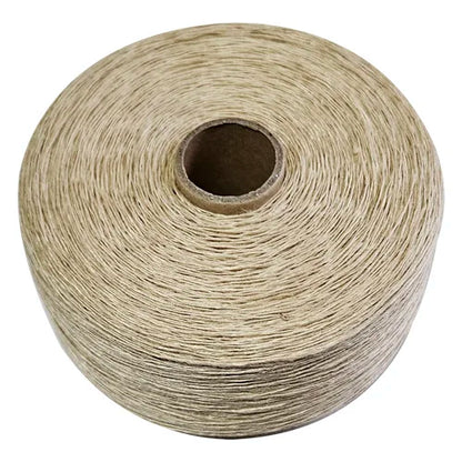 100% Pure Organic Linen Ramie Yarn | Raw Ring Spun Knitting Filament (1/64", 0.3mm, 100g)