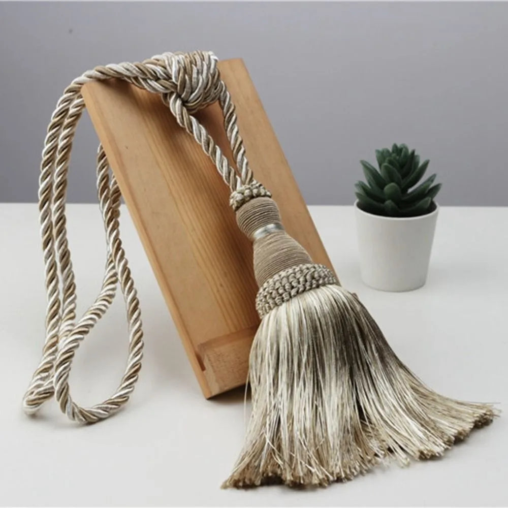 Tassel Curtain Tiebacks, 2-Piece Set | CB1005
