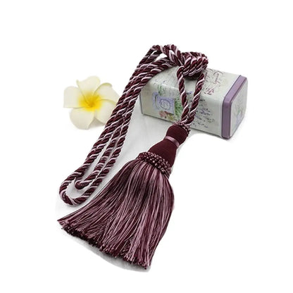 Tassel Curtain Tiebacks, 2-Piece Set | CB1005