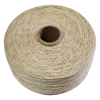 100% Pure Organic Linen Ramie Yarn | Raw Ring Spun Knitting Filament (1/64", 0.3mm, 100g)