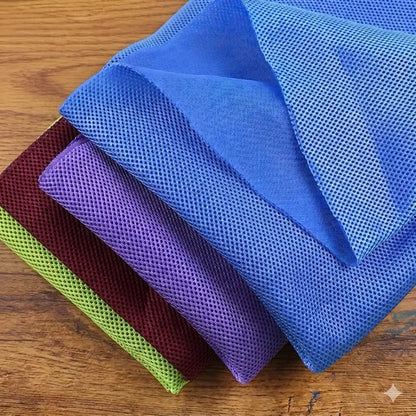Three-Layer Breathable & Elastic Air Mesh Fabric, CP1004