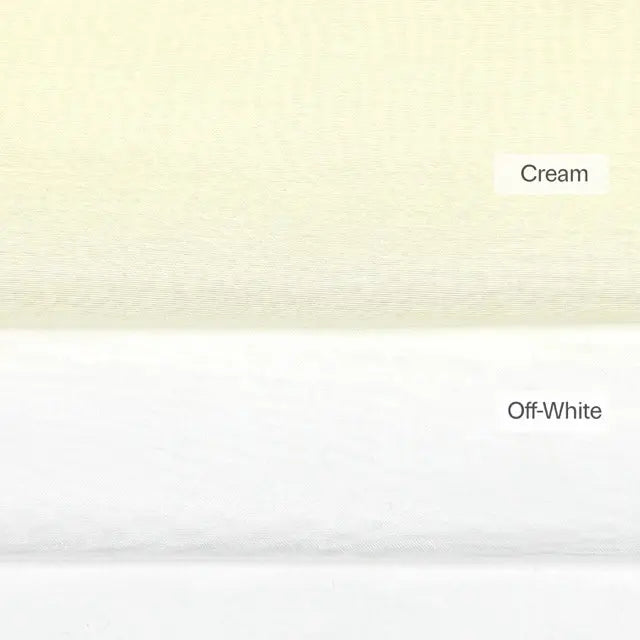 White Voile Austrian Sheer Shades