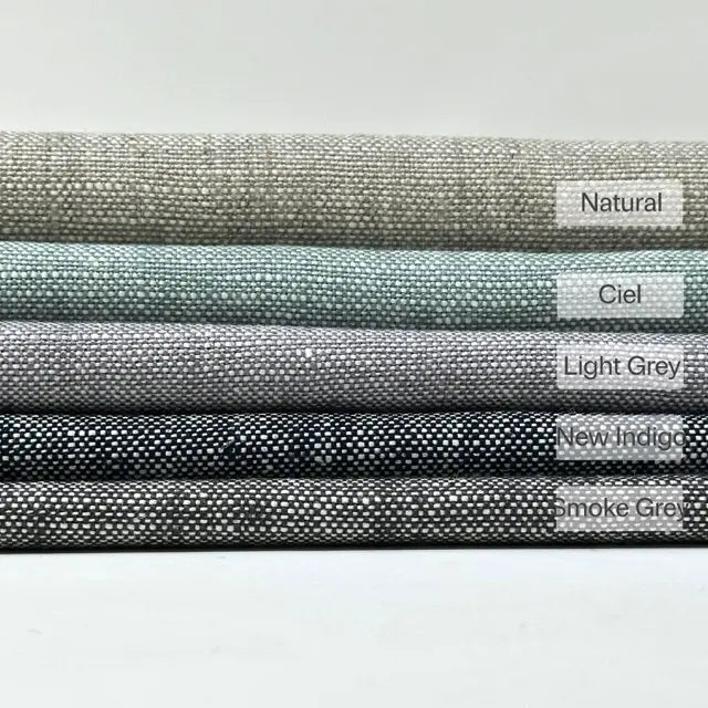 Plain 100% Natural Medium Weight Linen Fabric, 54"Width, CL1162