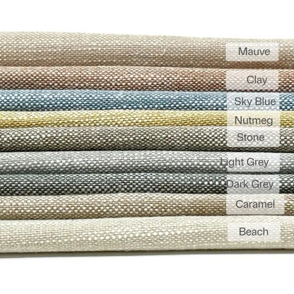 Two Tone Cotton Linen Fabric By The Yard, 54"Width, CL1057
