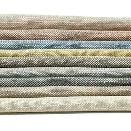Two Tone Cotton Linen Fabric By The Yard, 54"Width, CL1057