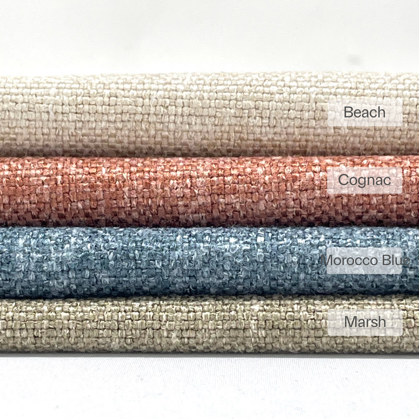 Soft Medium Weighted Faux Linen Fabric By The Yard, 57"Width, CL1094