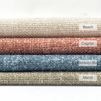 Soft Medium Weighted Faux Linen Fabric By The Yard, 57"Width, CL1094