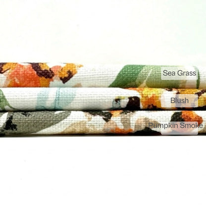 Tropical Pineapple Linen Flat Roman Shade, CL1158