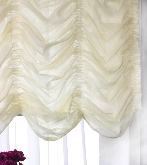 Cream Voile Austrian Sheer Shades