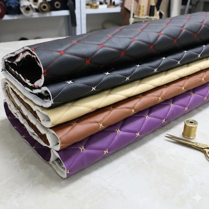 Quilted Faux Leather with Sponge Interlayer, CP1010