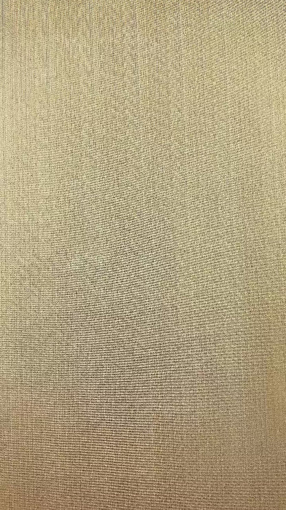Beige Plain Jacquard Flat Roman Shade, CL1192