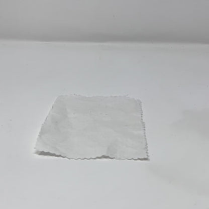 White Linen with Black Border Flat Roman Shade, CL1010