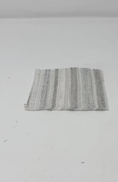 Textured Embroidery Blend Linen Flat Roman Shade, CL1098