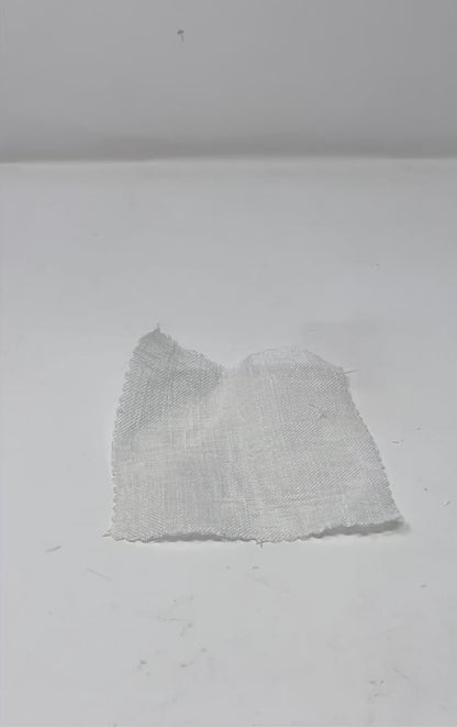 Textured Poly Sheer Linen Fabric, 58"Width, CL1099