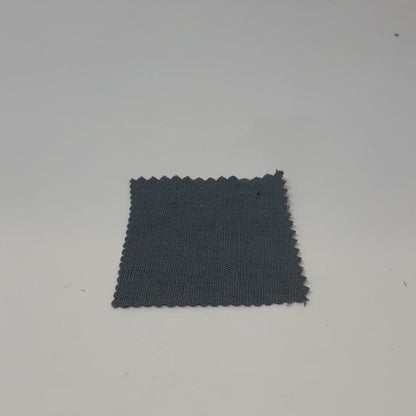 Tumbled washed Belgian linen fabric in motion