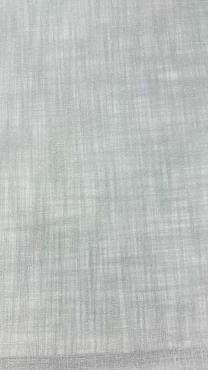 Natural Texture Sheer Blended Linen Fabric, 118"Width, CL1161