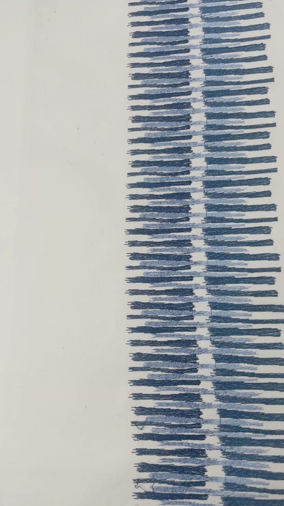 Modern Abstract Embroidered Drapery Fabric Fabric by The Yard  | 54"Width | CL1209
