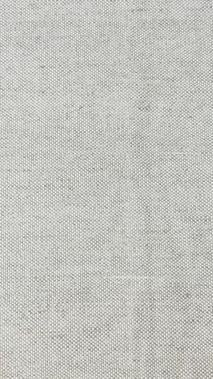 Premium Solid Slub Linen Cotton Flat Roman Shade, CL1038