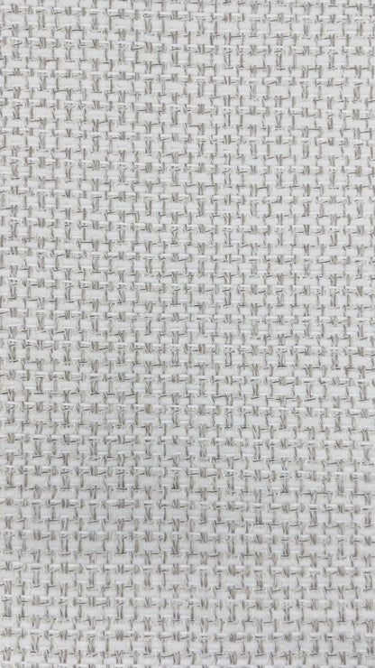 Luminous Metallic Basketweave Rustic Textured Linen Blend Fabric By The Yard, 54"Width, CL1147