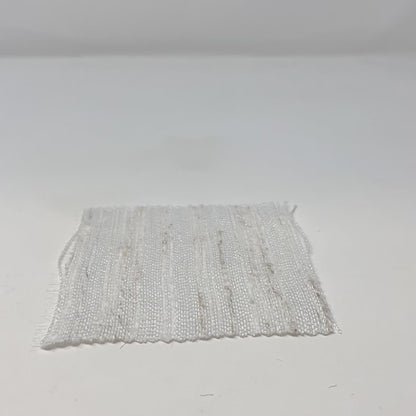 Textured Irregular Blend Linen Farmhouse Flat Roman Shade, CL1061