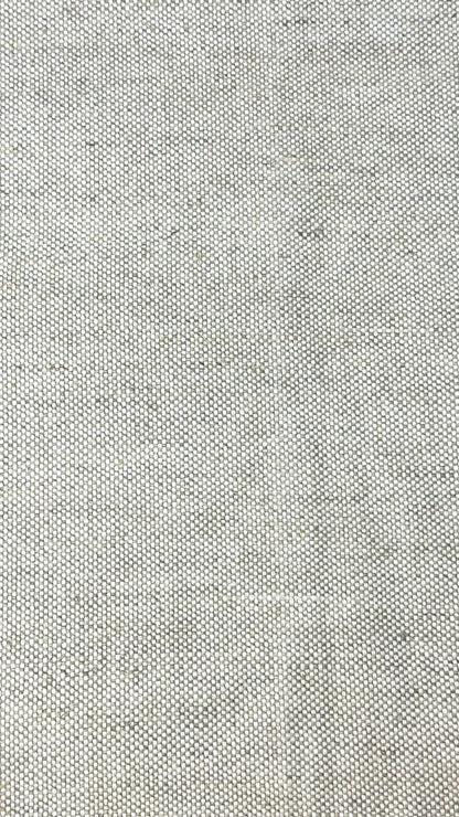 Solid Blend Medium Weight Linen Flat Roman Shade, CL1038