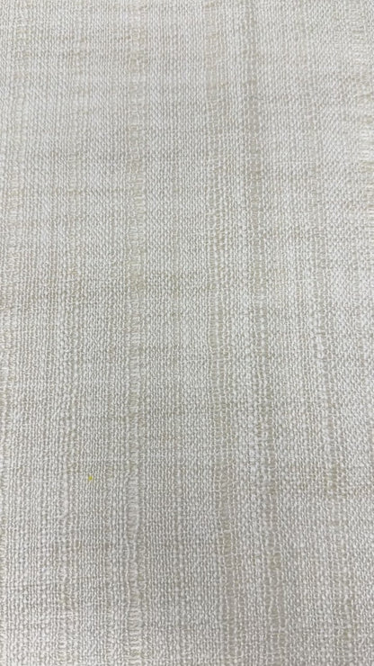 Textured Weaved Blend Linen Fabric by the Yard, 118"Width, CL1182