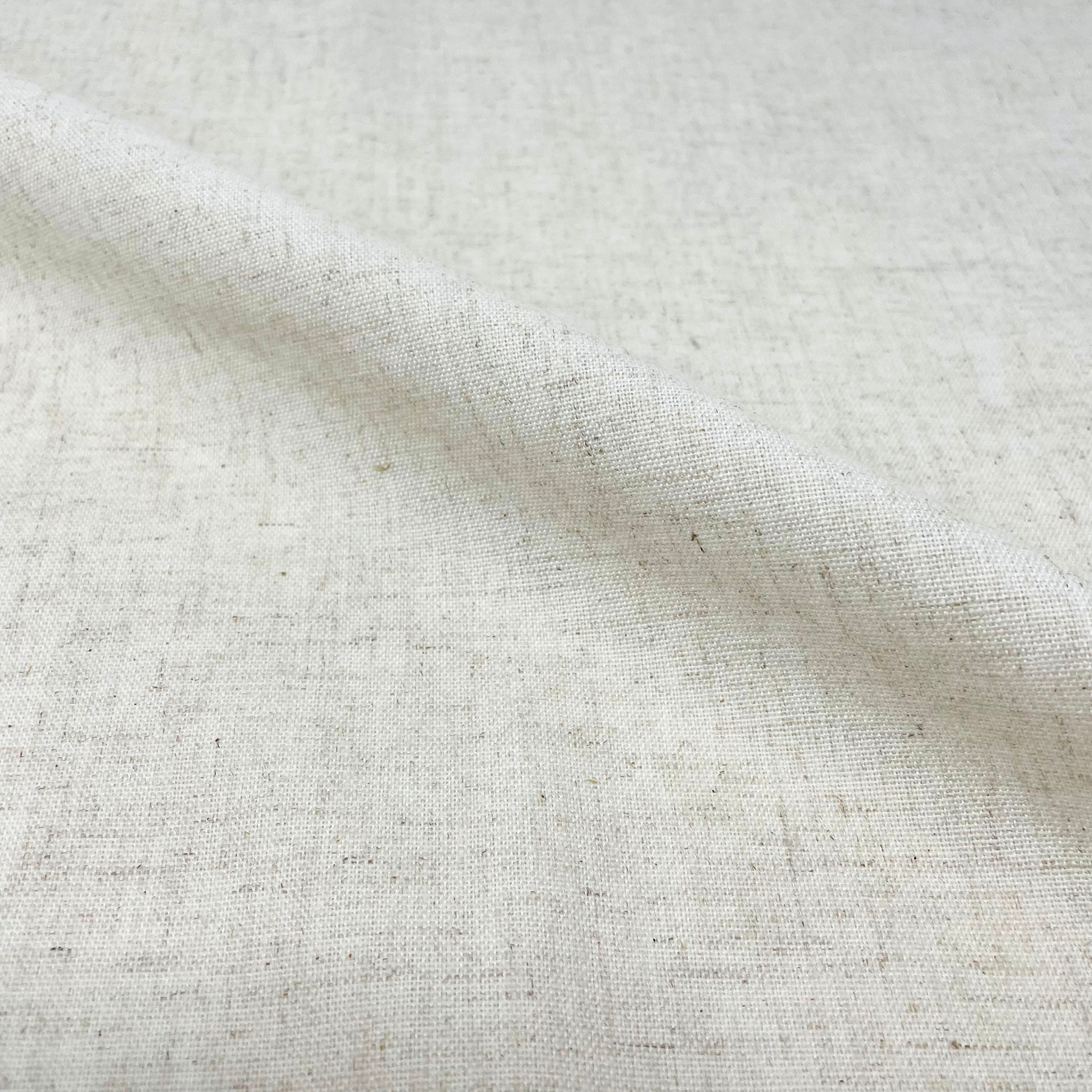 Blend Linen Fabric By The Yard, Curtain, Drapery, Table Top, 54" Width/CL1048