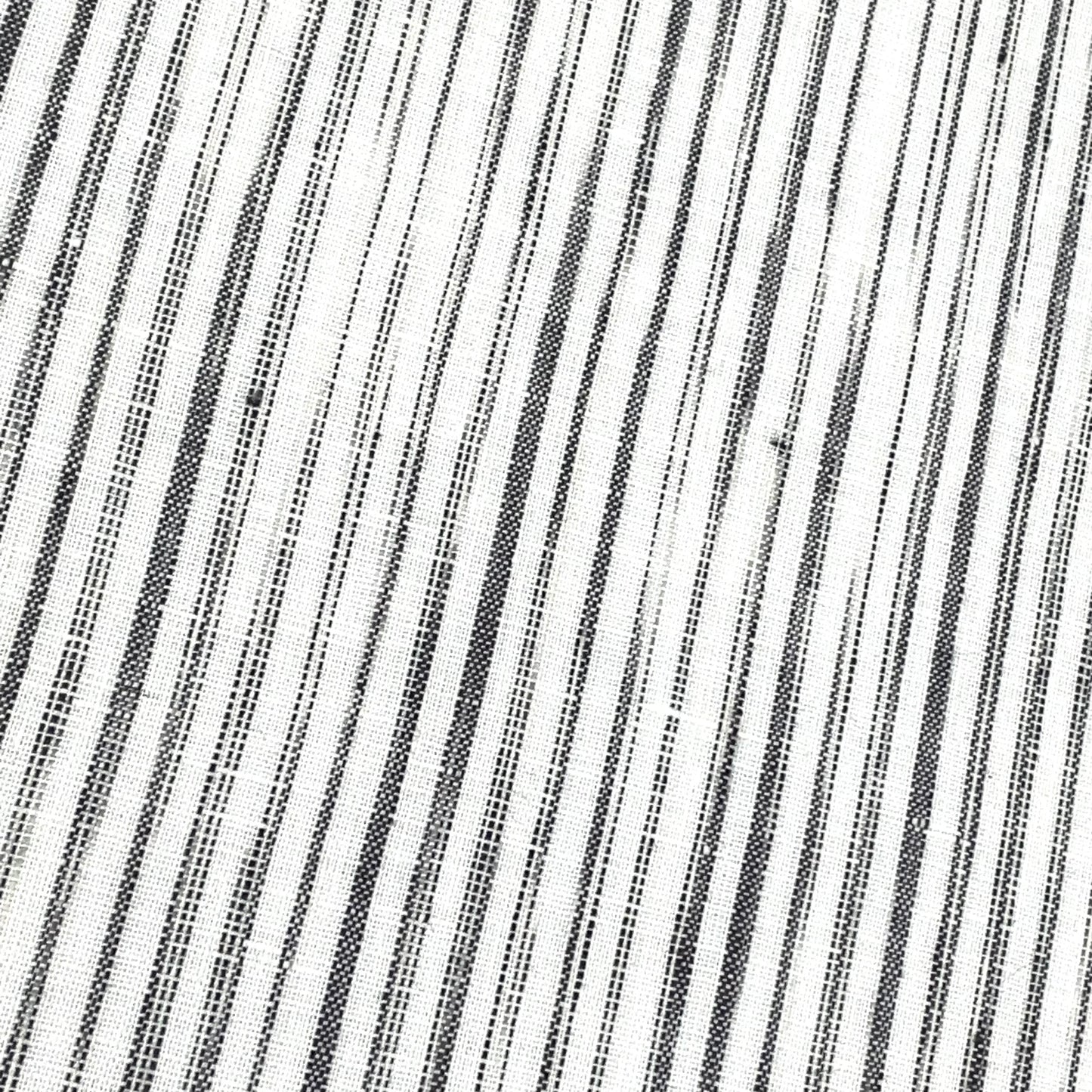 Narrow Irregular Stripe 100% Natural Linen Fabric by the Yard / 50" Wide / CL1039 - Classic & Modern Home