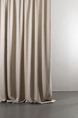 100% Linen Pleated Drapery Curtain/CL1010